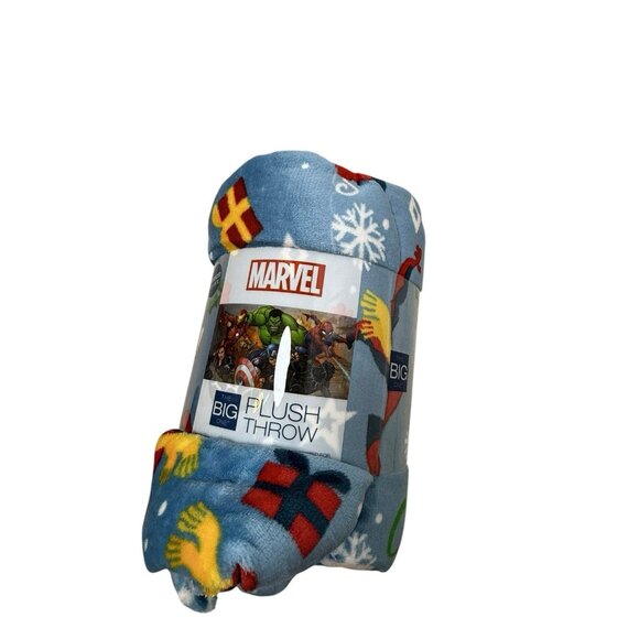 Spider Man Big One Oversized Christmas Blanket Throw 5ftx6ft NWT - Picture 3 of 6